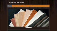 Desktop Screenshot of pinliongwoodpanel.com